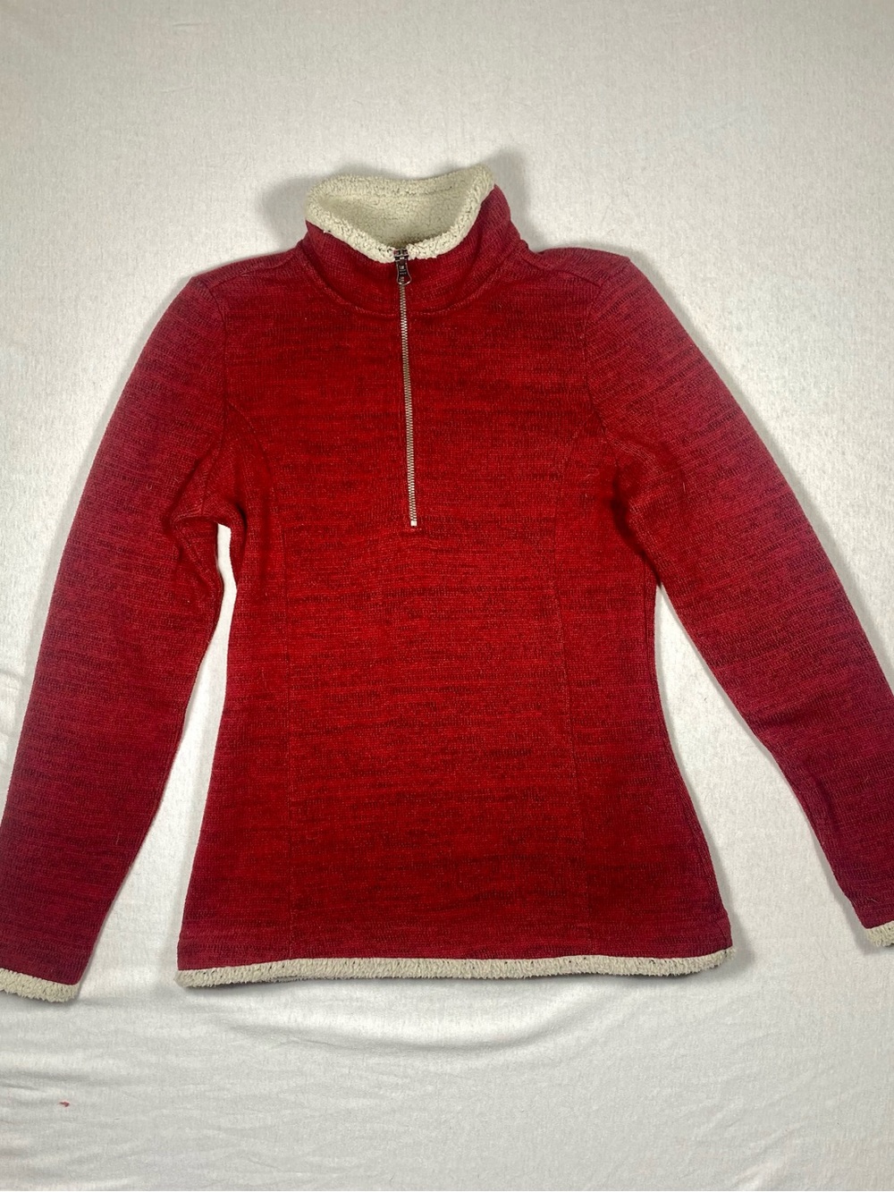 KÜHL Women’s XS Red 1/4 Zip Fleece Pullover